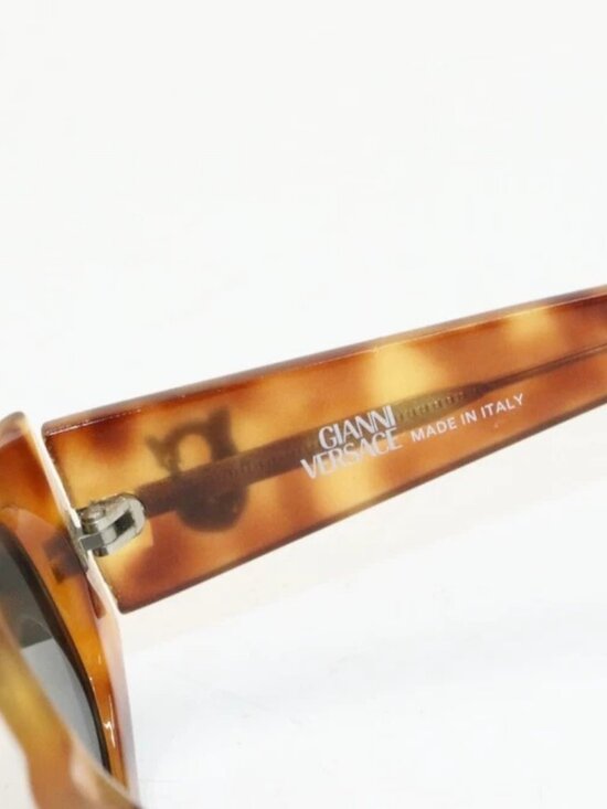 Versace VE 468/G 830 54mm Brown Tortoise Sunglasses Italy Unisex main image 8